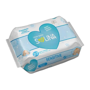 دستمال مرطوب کودک مدل Baby Fresh Scent بسته 27عددی سون کوئین